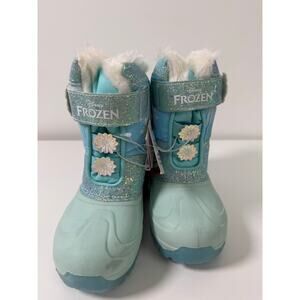 Disney Frozen Toddler Light-Up Waterproof Boots — brand new with minor stains
